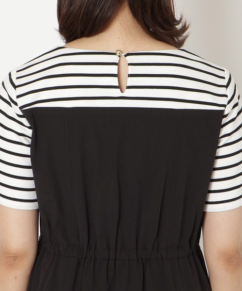 Rose Tiara（ローズティアラ）の「ビスチェドッキングドロストワンピース（ワンピース・レディース・ブラック/ネイビー・38/42/46）」の19枚目の写真