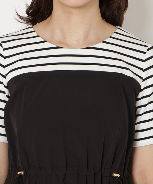 Rose Tiara（ローズティアラ）の「ビスチェドッキングドロストワンピース（ワンピース・レディース・ブラック/ネイビー・38/42/46）」の20枚目の写真