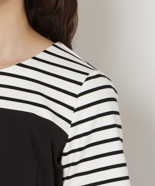 Rose Tiara（ローズティアラ）の「ビスチェドッキングドロストワンピース（ワンピース・レディース・ブラック/ネイビー・38/42/46）」の21枚目の写真