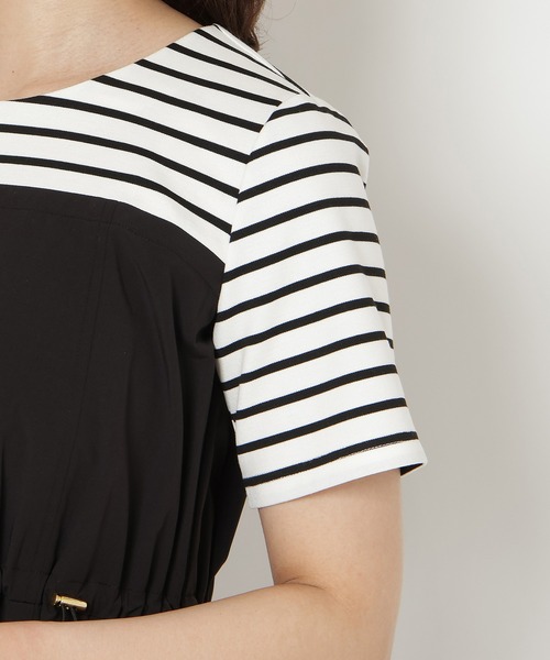 Rose Tiara（ローズティアラ）の「ビスチェドッキングドロストワンピース（ワンピース・レディース・ブラック/ネイビー・38/42/46）」の22枚目の写真