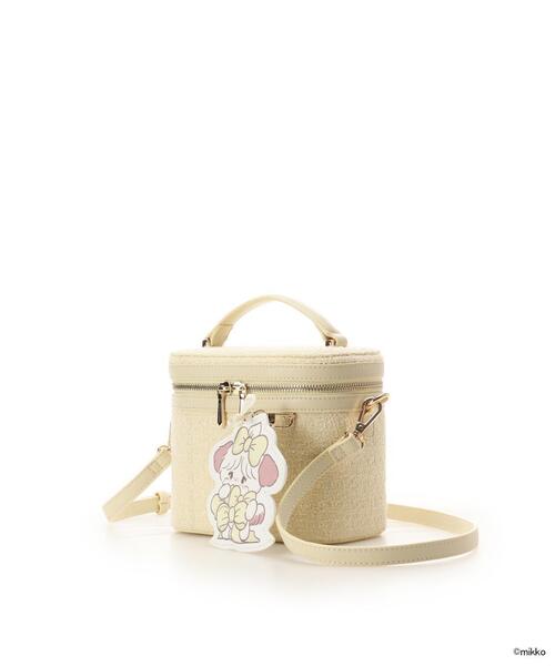 SAMANTHAVEGA（サマンサベガ）の「Lil ala mode×SAMANTHAVEGAコレクション バニティバッグ（ショルダーバッグ・レディース・イエロー/ライトブルー/ホワイト/ピンク・FREE）」の3枚目の写真