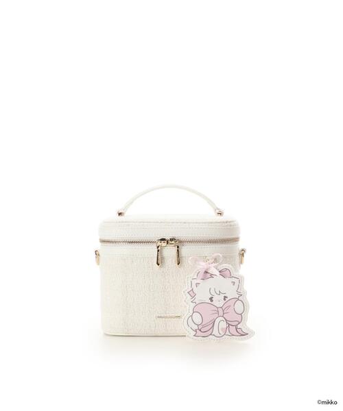 SAMANTHAVEGA（サマンサベガ）の「Lil ala mode×SAMANTHAVEGAコレクション バニティバッグ（ショルダーバッグ・レディース・イエロー/ライトブルー/ホワイト/ピンク・FREE）」の5枚目の写真