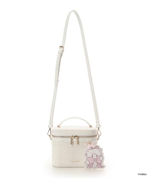 SAMANTHAVEGA（サマンサベガ）の「Lil ala mode×SAMANTHAVEGAコレクション バニティバッグ（ショルダーバッグ・レディース・イエロー/ライトブルー/ホワイト/ピンク・FREE）」の10枚目の写真