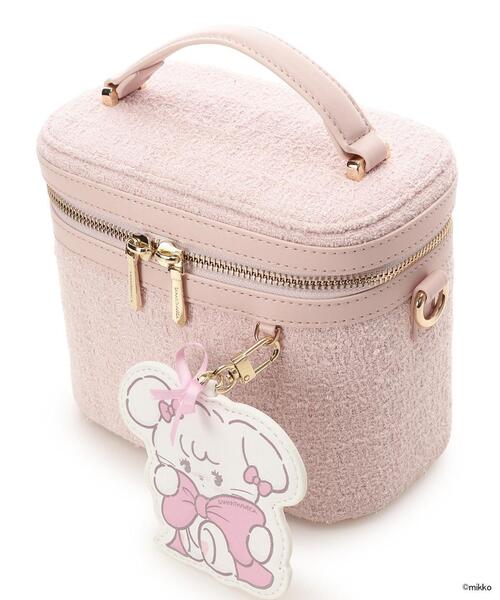 SAMANTHAVEGA（サマンサベガ）の「Lil ala mode×SAMANTHAVEGAコレクション バニティバッグ（ショルダーバッグ・レディース・イエロー/ライトブルー/ホワイト/ピンク・FREE）」の12枚目の写真