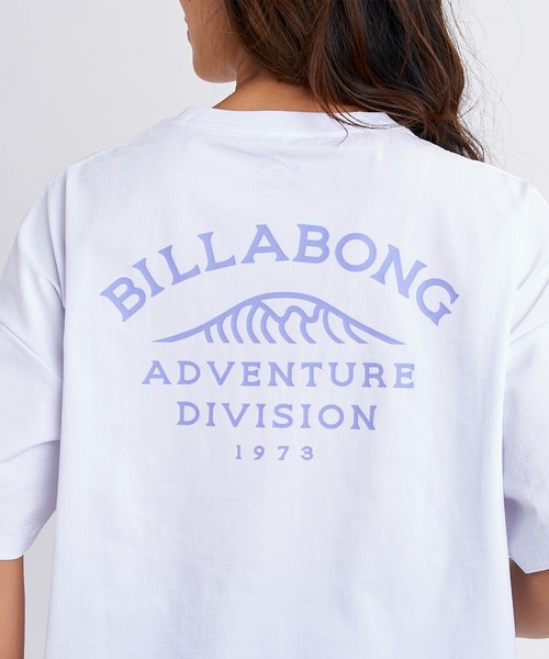 BILLABONG(ビラボン)の「BILLABONG/ビラボン 半袖 Tシャツ ラッシュガード バックプリント 吸水速乾 UVカット 水陸両用 BG013220(Tシャツ/カットソー・レディース・ブラック/ホワイト/ライトブルー・M/L)」の6枚目の写真