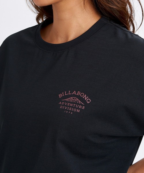 BILLABONG(ビラボン)の「BILLABONG/ビラボン 半袖 Tシャツ ラッシュガード バックプリント 吸水速乾 UVカット 水陸両用 BG013220(Tシャツ/カットソー・レディース・ブラック/ホワイト/ライトブルー・M/L)」の10枚目の写真