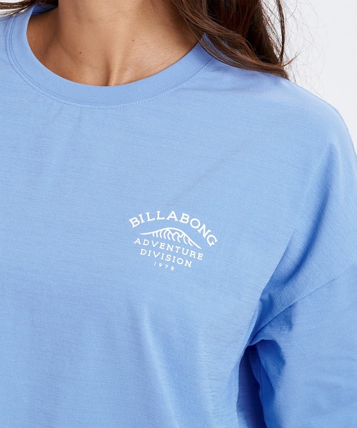 BILLABONG(ビラボン)の「BILLABONG/ビラボン 半袖 Tシャツ ラッシュガード バックプリント 吸水速乾 UVカット 水陸両用 BG013220(Tシャツ/カットソー・レディース・ブラック/ホワイト/ライトブルー・M/L)」の13枚目の写真