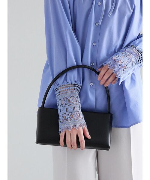 Te chichi(テチチ)の「2WAYスクエアショルダーバッグ(ハンドバッグ・レディース・グレー/ブラック・F)」の1枚目の写真