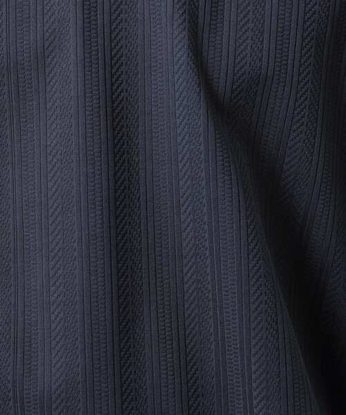 THE SHOP TK (ザ ショップ ティーケー )の「【程よく品のある着こなし】ジャカード フェイクレイヤード長袖Tシャツ 洗濯機OK(Tシャツ/カットソー・メンズ・オフホワイト/ブラウン系その他/ライトグレー/ネイビー・02/04/03)」の11枚目の写真