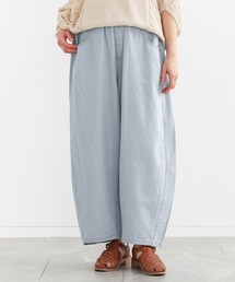 n'OrLABEL | 『ヒッコリーコクーンパンツ』(デニムパンツ)