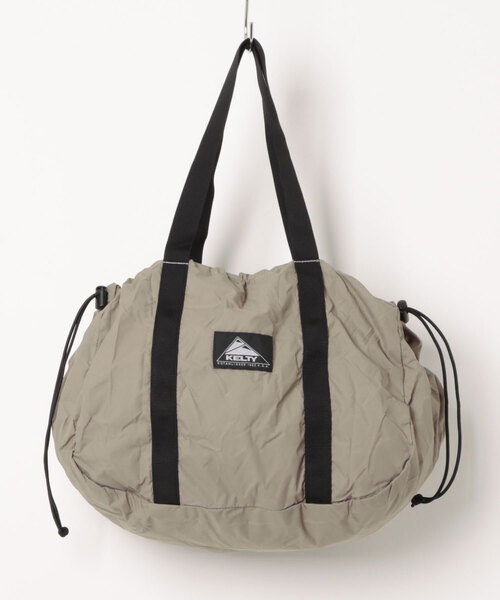TSURUYA(ツルヤ)の「《KELTY》PACKABLE DUFFEL TOTE(トートバッグ・メンズ・ベージュ/ネイビー/グレー・フリー)」の1枚目の写真