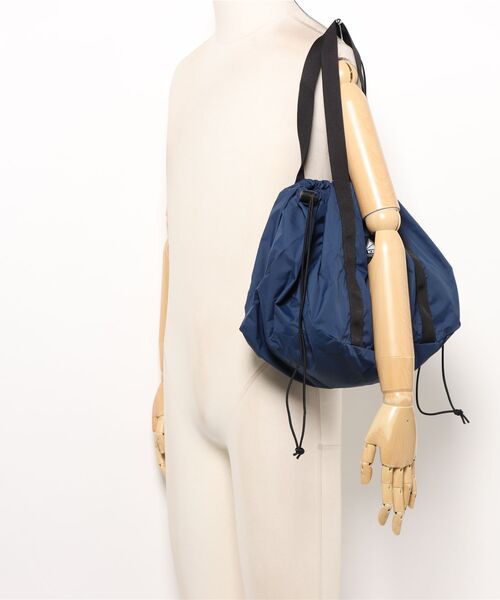 TSURUYA(ツルヤ)の「《KELTY》PACKABLE DUFFEL TOTE(トートバッグ・メンズ・ベージュ/ネイビー/グレー・フリー)」の8枚目の写真