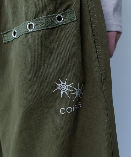 Ada.(エイダ)の「◇COIRIS◇ブランド直輸入正規品/ドレンバッグダーティロゴパラシュートコットンパンツ 男女共用 DREN BACK DIRTY LOGO PARACHUTE COTTON PANTS(その他パンツ・レディース・カーキ/ブラック・L/M)」の19枚目の写真