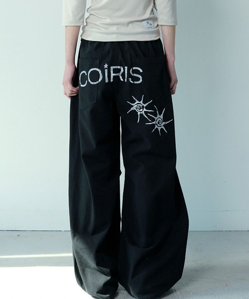 Ada.(エイダ)の「◇COIRIS◇ブランド直輸入正規品/ドレンバッグダーティロゴパラシュートコットンパンツ 男女共用 DREN BACK DIRTY LOGO PARACHUTE COTTON PANTS(その他パンツ・レディース・カーキ/ブラック・L/M)」の18枚目の写真