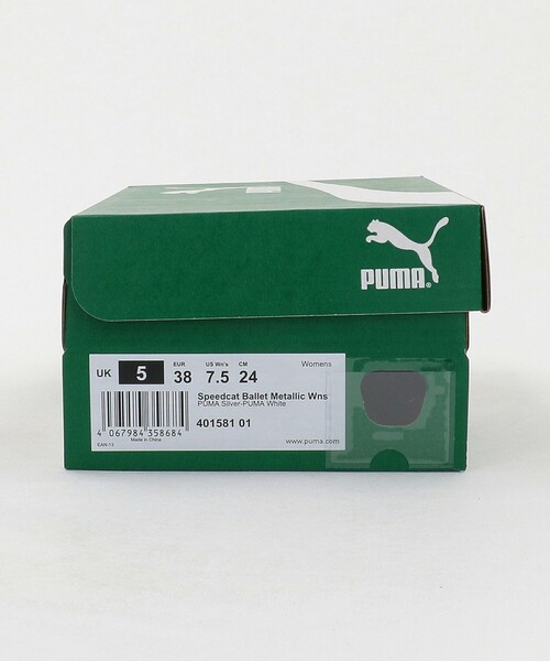 PUMA（プーマ）の「＜PUMA＞スピードキャット バレエ メタリック スニーカー（スニーカー・レディース・シルバー・23.5cm/25cm/22.5cm/23cm/24.5cm/24cm）」の2枚目の写真