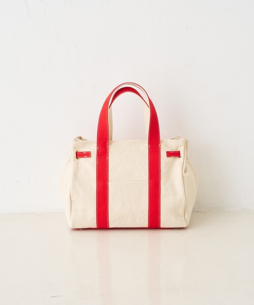 Rouge vif（ルージュヴィフ）の「【CHIMERE/シメール】キャンバスミニトート（小）（トートバッグ・レディース・レッド/グリーン/ネイビー・フリー）」の22枚目の写真