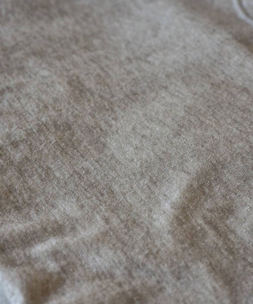anuke(アンヌーク)の「anuke Wool Compact T-shirts ウールコンパクトTシャツ/62620612(Tシャツ/カットソー・レディース・ベージュ/チャコールグレー/ブラウン・ONE SIZE)」の16枚目の写真