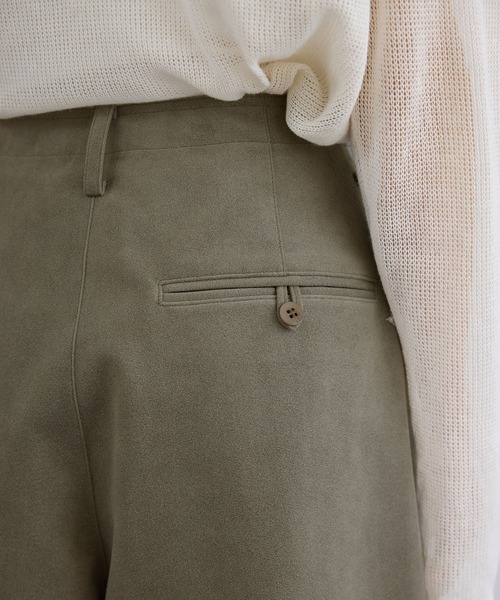 SALON adam et rope'(サロン アダム エ ロペ)の「ウルトラスエードハーフパンツ / Ultrasuede(R)(その他パンツ・レディース・ベージュ系その他・M/S)」の19枚目の写真