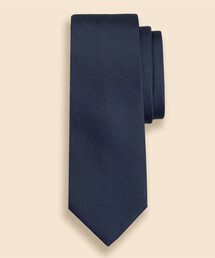 BROOKS BROTHERS | シルク　バスケットウィーブ　ソラーロ　ソリッドタイ(ネクタイ)