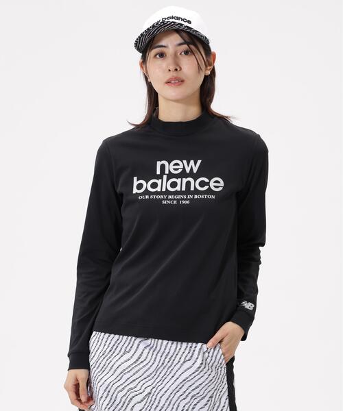 New Balance Golf(ニューバランスゴルフ)の「【new balance golf】【直営店舗限定】長袖 モックネック プルオーバー (WOMENS)(Tシャツ/カットソー・レディース・ホワイト/ブラック・SMALL/LARGE/MEDIUM/X-LARGE)」の2枚目の写真