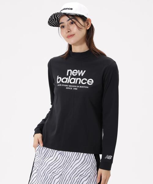New Balance Golf(ニューバランスゴルフ)の「【new balance golf】【直営店舗限定】長袖 モックネック プルオーバー (WOMENS)(Tシャツ/カットソー・レディース・ホワイト/ブラック・SMALL/LARGE/MEDIUM/X-LARGE)」の3枚目の写真