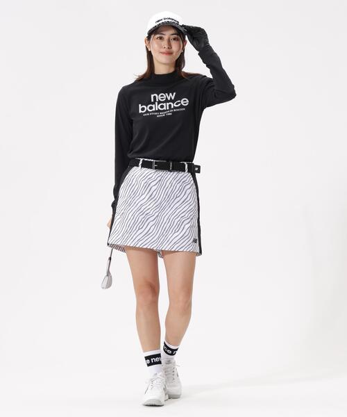 New Balance Golf(ニューバランスゴルフ)の「【new balance golf】【直営店舗限定】長袖 モックネック プルオーバー (WOMENS)(Tシャツ/カットソー・レディース・ホワイト/ブラック・SMALL/LARGE/MEDIUM/X-LARGE)」の4枚目の写真