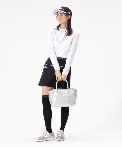 New Balance Golf(ニューバランスゴルフ)の「【new balance golf】【直営店舗限定】長袖 モックネック プルオーバー (WOMENS)(Tシャツ/カットソー・レディース・ホワイト/ブラック・SMALL/LARGE/MEDIUM/X-LARGE)」の10枚目の写真