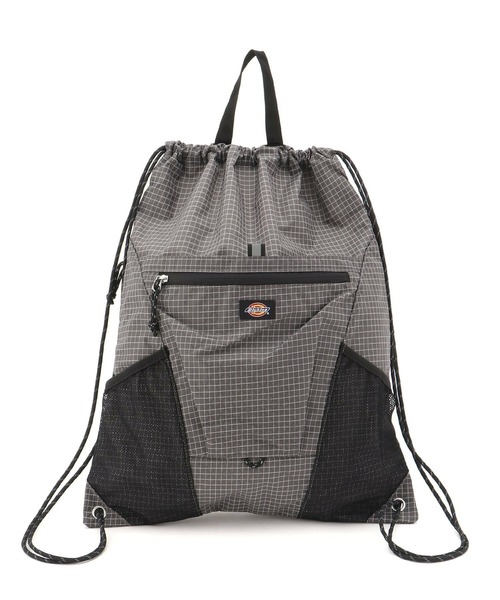 Dickies（ディッキーズ）の「DICKIES ATHLETIC KNAPSACK GRID（バックパック/リュック・メンズ・ブラック/グレー/ホワイト/カーキ・FREE）」の3枚目の写真