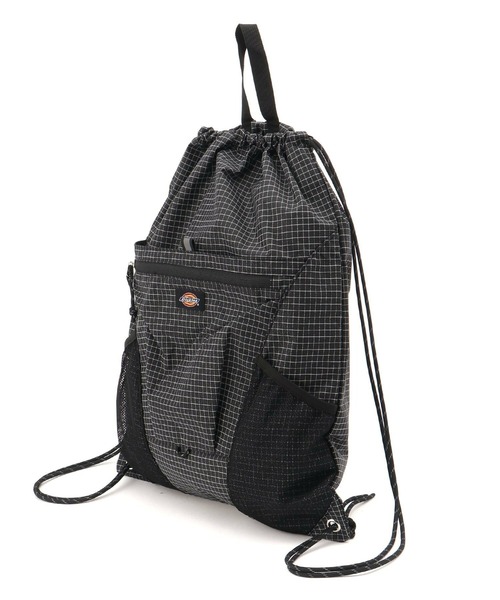 Dickies（ディッキーズ）の「DICKIES ATHLETIC KNAPSACK GRID（バックパック/リュック・メンズ・ブラック/グレー/ホワイト/カーキ・FREE）」の5枚目の写真