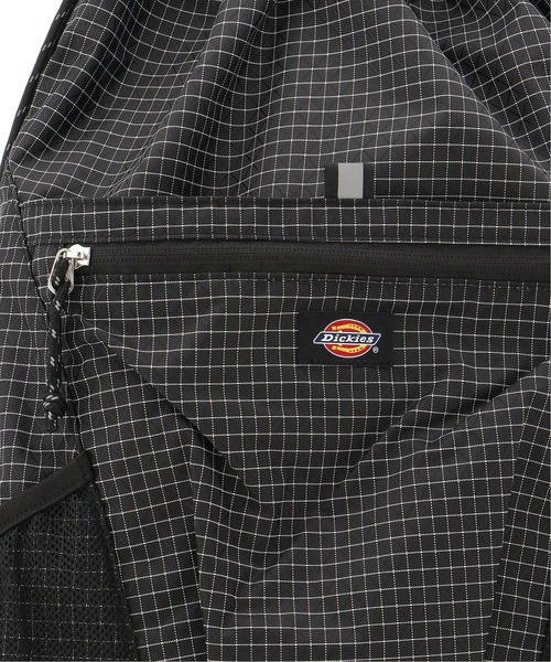 Dickies（ディッキーズ）の「DICKIES ATHLETIC KNAPSACK GRID（バックパック/リュック・メンズ・ブラック/グレー/ホワイト/カーキ・FREE）」の7枚目の写真