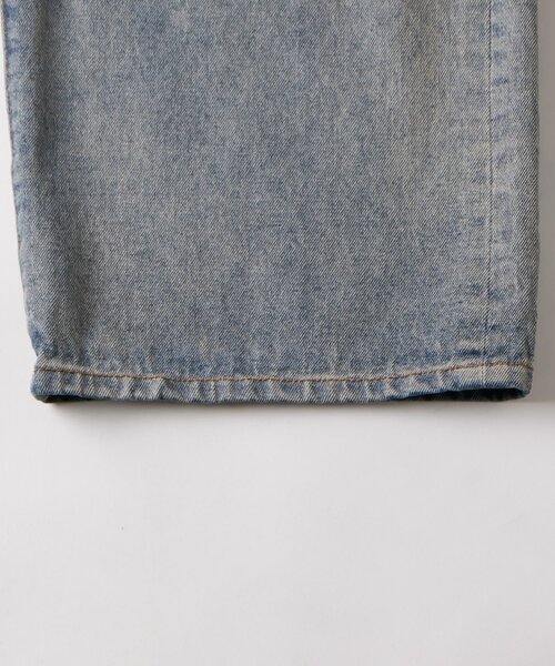 WHO'S WHO gallery（フーズフーギャラリー）の「チェックダメージスタッズデニム（デニムパンツ・メンズ・ブラック/ネイビー/サックスブルー・FREE）」の16枚目の写真