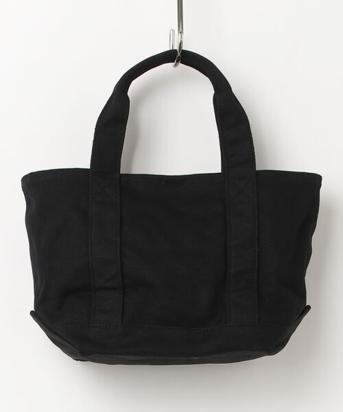 FRUIT OF THE LOOM(フルーツオブザルーム)の「【FRUIT OF THE LOOM/フルーツオブザルーム】OLD LOGO CANVAS LUNCH TOTE BAG 81739800(トートバッグ・メンズ・ブラック/ブラック系/オフホワイト・FREE)」の4枚目の写真