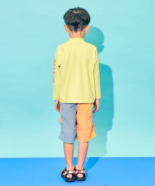 Ampersand（アンパサンド）の「【撥水加工】水陸両用6分パンツ（その他パンツ・キッズ・レインボー/レッド/ベージュ/ブラック・120/110/100/90/80/140/130）」の7枚目の写真