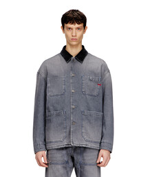 DIESEL | メンズ デニムジャケット D-STACK-U-L(デニムジャケット)