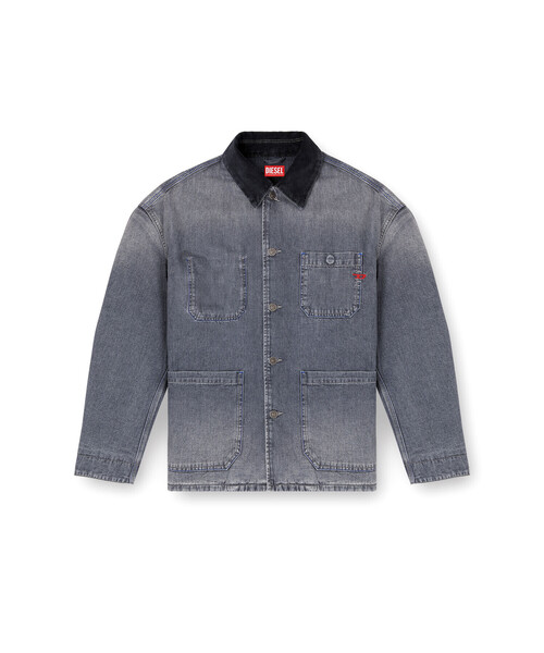 DIESEL(ディーゼル)の「メンズ デニムジャケット D-STACK-U-L(デニムジャケット・メンズ・グレー系その他・MEDIUM)」の5枚目の写真