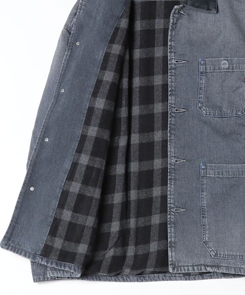 DIESEL(ディーゼル)の「メンズ デニムジャケット D-STACK-U-L(デニムジャケット・メンズ・グレー系その他・MEDIUM)」の8枚目の写真