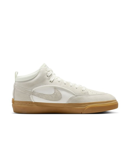 NIKE SB(ナイキエスビー)の「NIKE SB ナイキエスビー SB REACT LEO エスビー リアクト レオ IR1889-100(スニーカー・メンズ・ホワイト・28.0cm/27.5cm/27.0cm/26.5cm/26.0cm/25.5cm/25.0cm/24.5cm/24.0cm/23.5cm/23.0cm)」の2枚目の写真