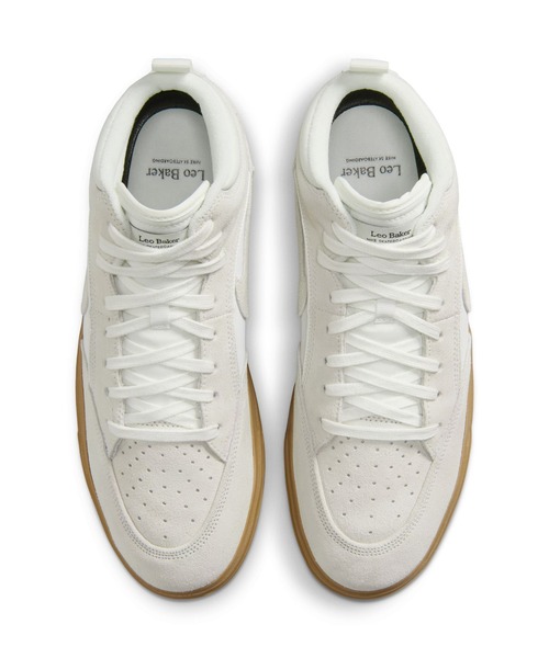 NIKE SB(ナイキエスビー)の「NIKE SB ナイキエスビー SB REACT LEO エスビー リアクト レオ IR1889-100(スニーカー・メンズ・ホワイト・28.0cm/27.5cm/27.0cm/26.5cm/26.0cm/25.5cm/25.0cm/24.5cm/24.0cm/23.5cm/23.0cm)」の5枚目の写真