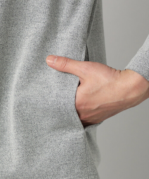 COMME CA MEN（コムサメン）の「和紙カノコ  ハッピカーディガン（カーディガン/ボレロ・メンズ・ネイビー/ブラック/ライトグレー/チャコールグレー/ベージュ/ダークブラウン・L/M/S）」の17枚目の写真