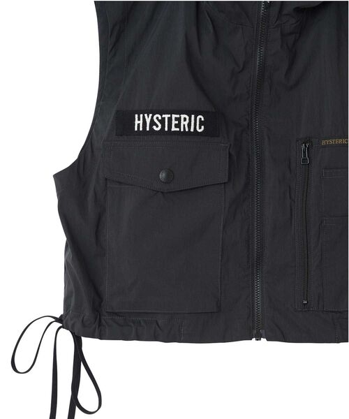 HYSTERIC GLAMOUR（ヒステリックグラマー）の「BANANA WOMAN フードベスト（シャツ/ブラウス・レディース・ブラック/カーキ/カーキ系・FREE）」の12枚目の写真