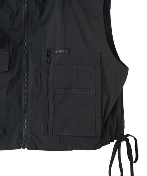 HYSTERIC GLAMOUR（ヒステリックグラマー）の「BANANA WOMAN フードベスト（シャツ/ブラウス・レディース・ブラック/カーキ/カーキ系・FREE）」の13枚目の写真