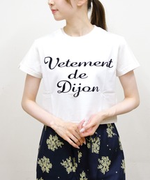 VINCENT ET MIREILLE/ヴァンソン エ ミレイユ　ショートスリーブプリントTEE　SHORT SLEEVE PRINTED TEE