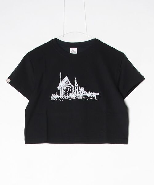 STEPS(ステップス)の「VINCENT ET MIREILLE/ヴァンソン エ ミレイユ ショートスリーブプリントTEE SHORT SLEEVE PRINTED TEE(Tシャツ/カットソー・レディース・ブラック系その他/ホワイト系その他/ブラック/ホワイト・FREE)」の13枚目の写真