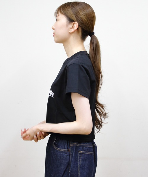 STEPS(ステップス)の「VINCENT ET MIREILLE/ヴァンソン エ ミレイユ ショートスリーブプリントTEE SHORT SLEEVE PRINTED TEE(Tシャツ/カットソー・レディース・ブラック系その他/ホワイト系その他/ブラック/ホワイト・FREE)」の11枚目の写真