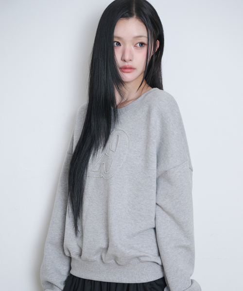 ILLIGO(イリゴ)の「129ロゴパッチバルーンマンツーマンメランジ(スウェット・レディース・その他・SMALL/MEDIUM)」の3枚目の写真