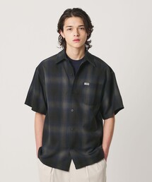 Cal Top（キャルトップ）の「＜CalTop＞オンブレ チェック ショートスリーブ シャツ（シャツ/ブラウス）」