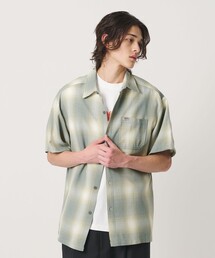 Cal Top | <CalTop>オンブレ チェック ショートスリーブ シャツ(シャツ/ブラウス)
