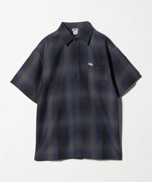 Cal Top(キャルトップ)の「<CalTop>オンブレ チェック ショートスリーブ シャツ(シャツ/ブラウス・メンズ・オリーブ/ネイビー/ライトグレー・S/M)」の19枚目の写真