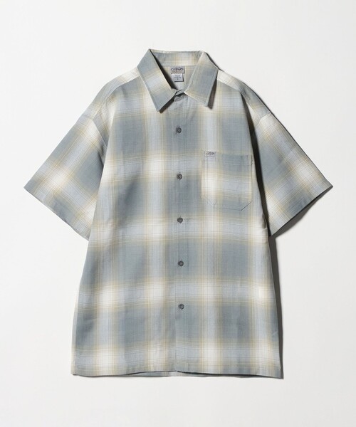 Cal Top(キャルトップ)の「<CalTop>オンブレ チェック ショートスリーブ シャツ(シャツ/ブラウス・メンズ・オリーブ/ネイビー/ライトグレー・S/M)」の16枚目の写真
