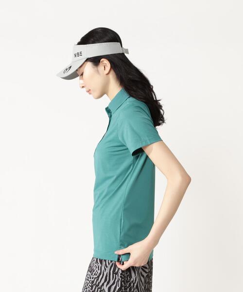 MASTER BUNNY EDITION(マスターバニーエディション)の「【MASTER BUNNY EDITION】ベア天(ポロシャツ・レディース・ブラック/ホワイト/グリーン・MEDIUM/SMALL/LARGE)」の11枚目の写真